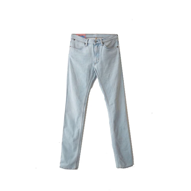 Blue Cotton Skinny Jeans Clothing - Men