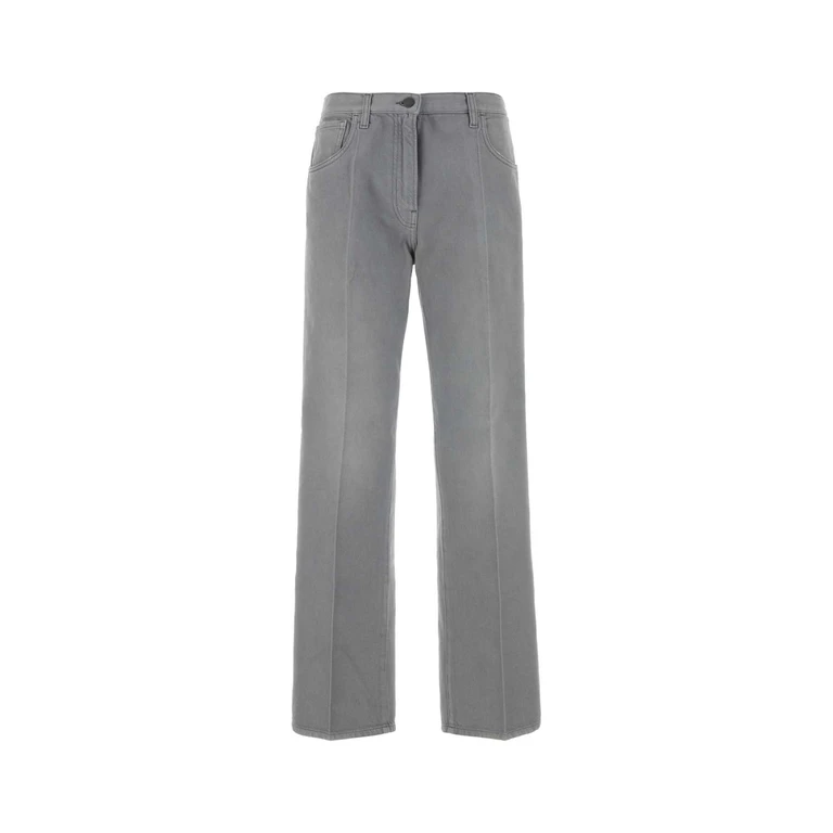 Prada Cerulean Blue Denim Jeans - Women