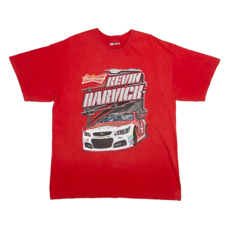 NASCAR Kevin Harvick Mens T-Shirt Red XL