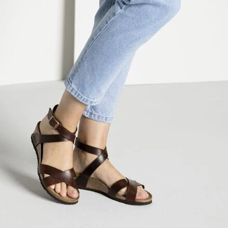 Women's Lola Natural Leather Sandals