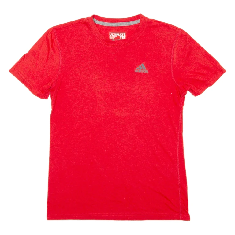 ADIDAS Mens T-Shirt Red S (JJ1-151024-5396)