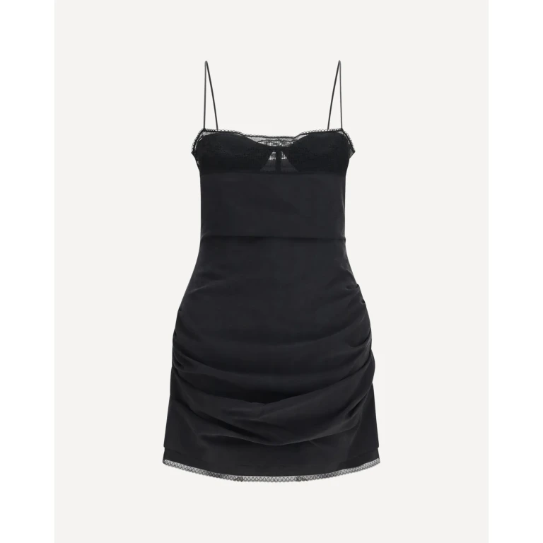 Corset Dress with lace neckline Female 38