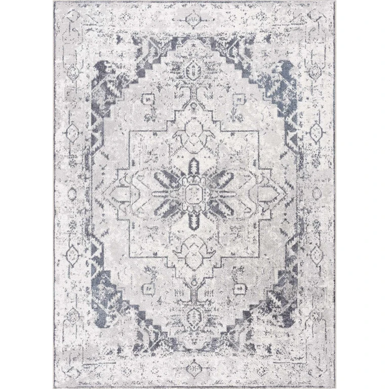 Hera Ivory Boutique Washable Rug - Clearance