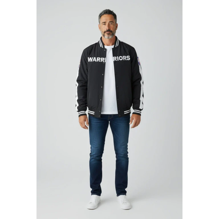Men's NBA Golden State Warriors Warm Up Jacket