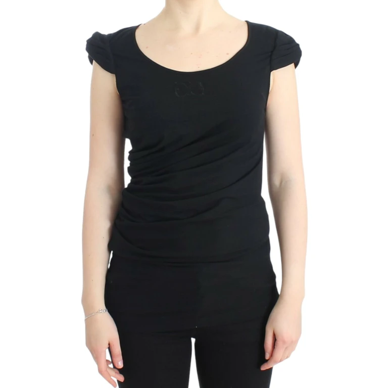 Roberto Cavalli Black Cotton Top - Women
