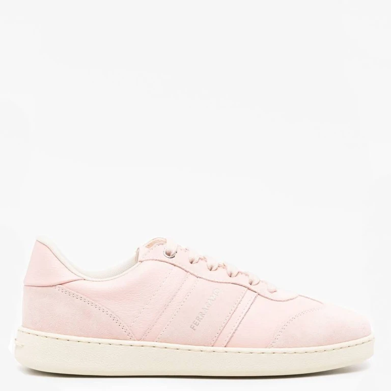 Ferragamo Achille Low-Top Sneakers, Size 7