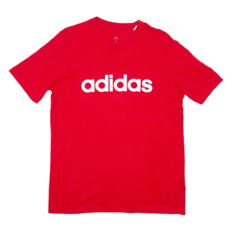 ADIDAS Mens T-Shirt Red S (NN1-251024-15350)