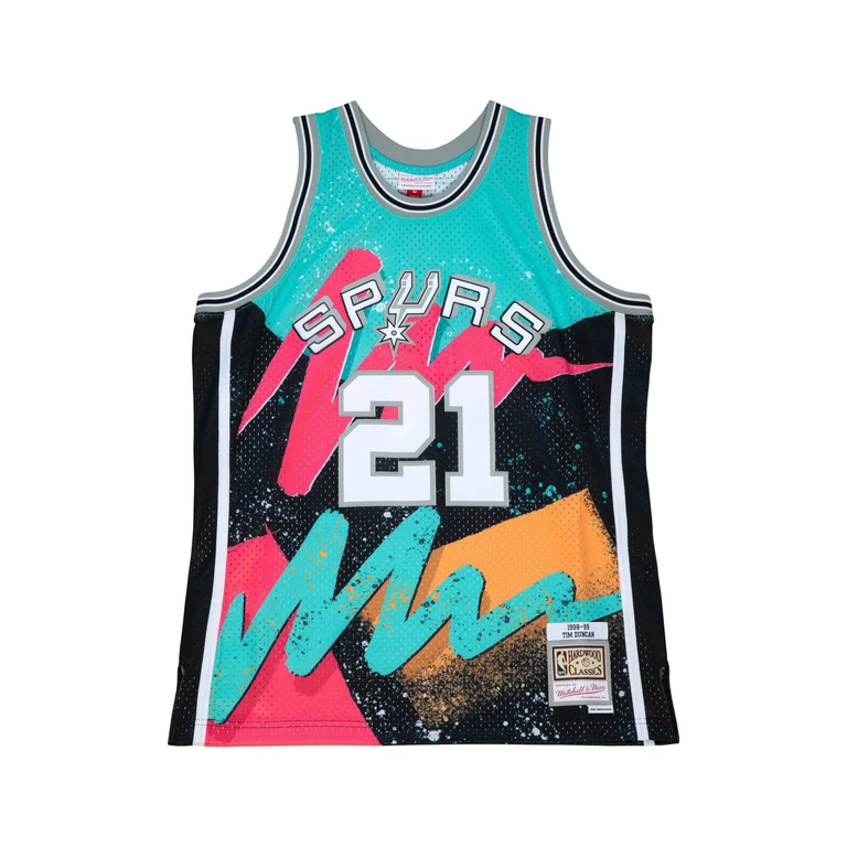 Men's NBA Hyper Hoops Swingman Jersey - Spurs 1998 Tim Duncan