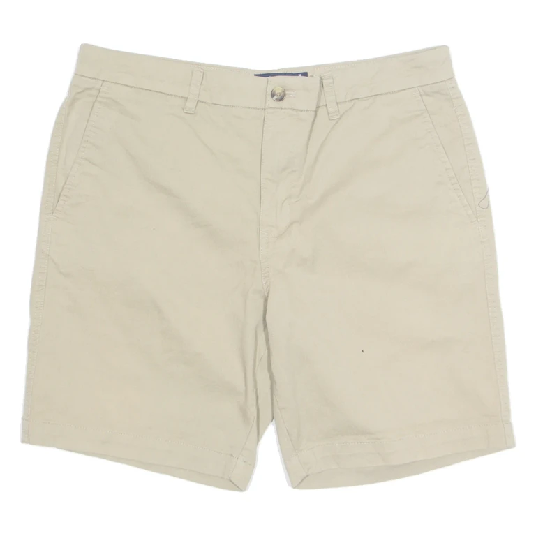 CHAPS Mens Chino Shorts Beige L W37