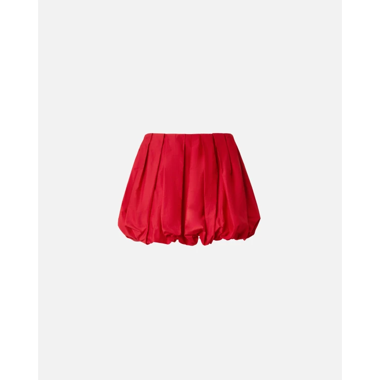 Pinko - Mini-jupe boule plissée en popeline - 36