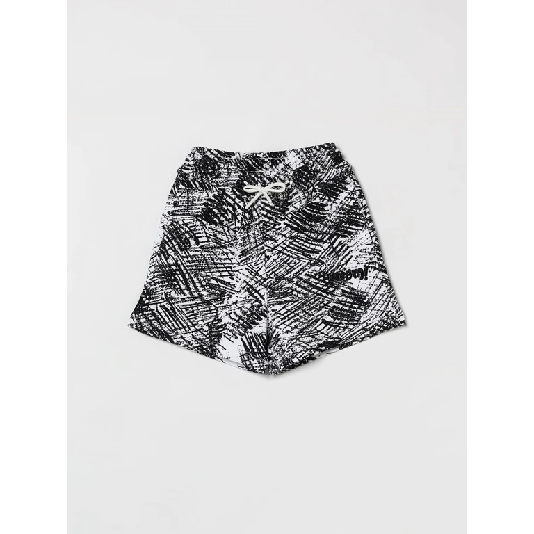 MSGM Kids Printed Cotton Shorts (S6MSJUBE139110)
