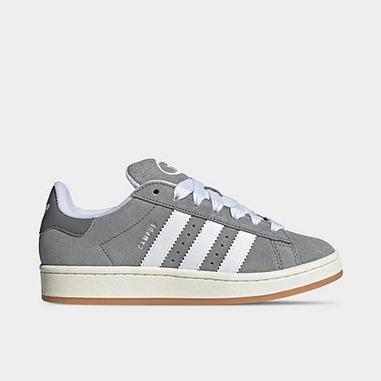 adidas Women's Originals Campus 00s Casual Shoes in Grey Three/Cloud White/Off White Size: 5.0