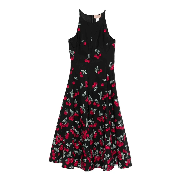 Twinset Robe Au Genou - Noir (261TT259113502)
