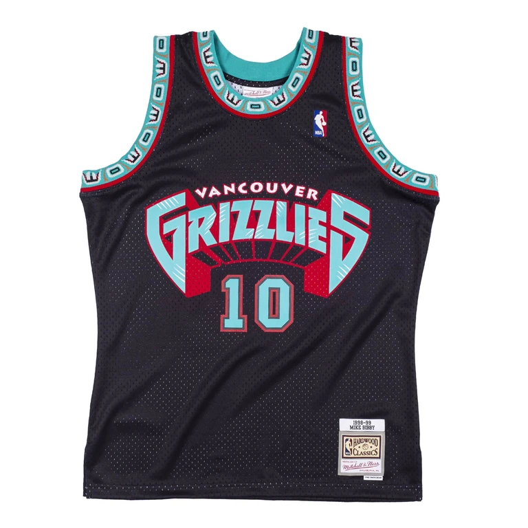 Men's NBA Reload Swingman Jersey Grizzlies 1998 Mike Bibby