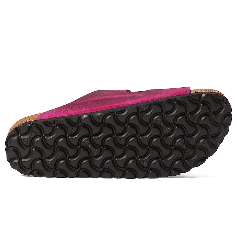 Arizona Oiled Leather Slide Sandals