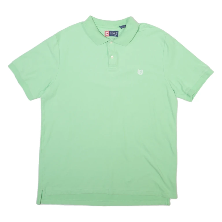 CHAPS Mens Polo Shirt Green XL