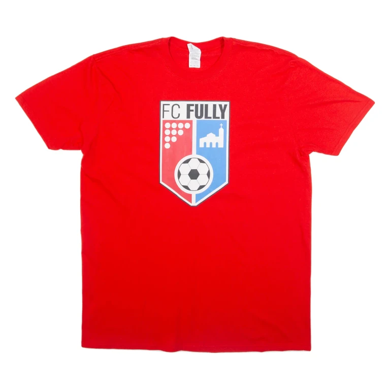 Fc Fully Mens T-Shirt Red XL