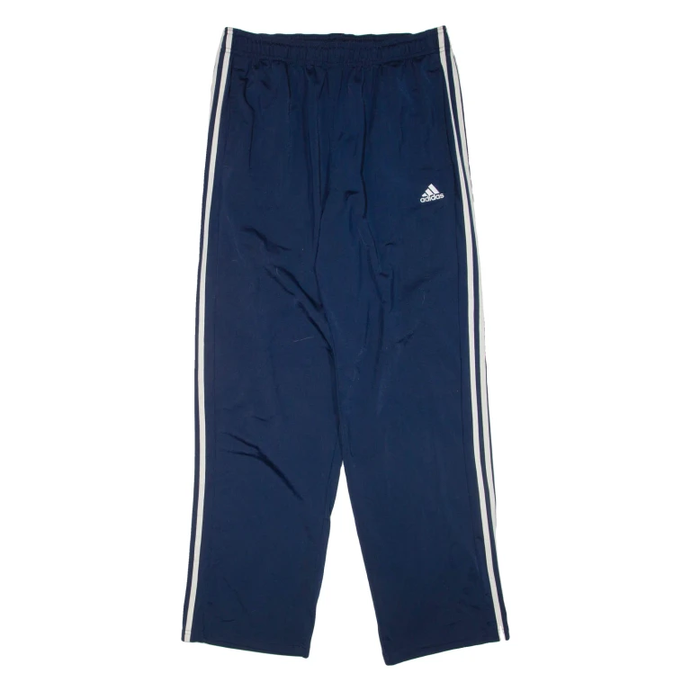ADIDAS Mens Track Pants Blue Straight XL W32 L32