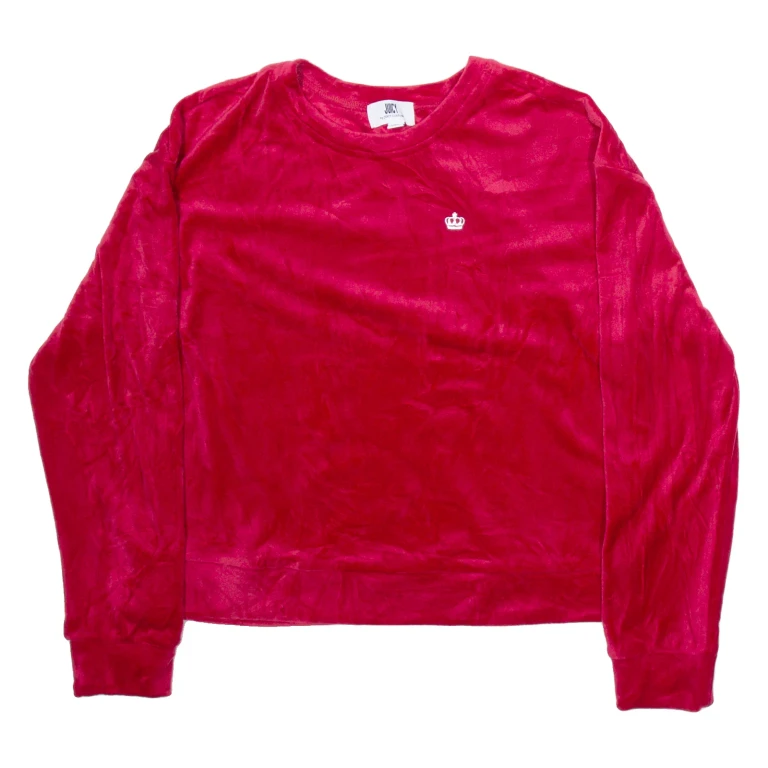 JUICY COUTURE Womens Sweatshirt Red M