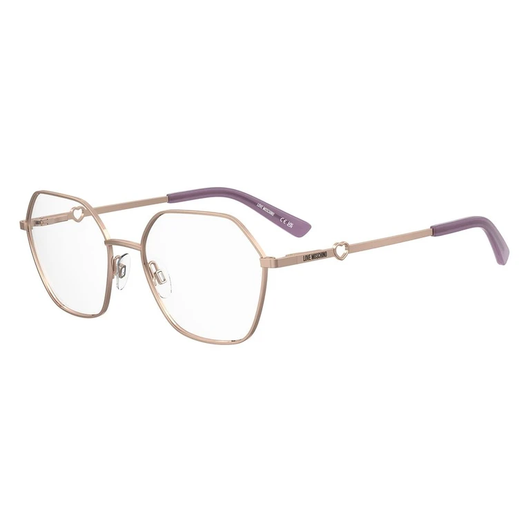 Love Moschino Rose Gold Metal Glasses (frames) Accessory - Women (MO-1065578)