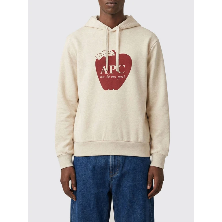 A. P.C. Sweatshirt Men color Beige (COHGOH37027PAA)