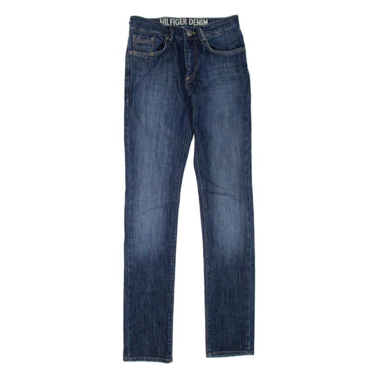 HILFIGER DENIM Mens Jeans Blue Slim Straight W26 L34