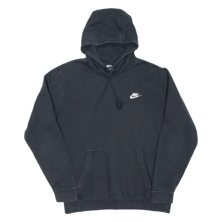 NIKE Womens Black Hoodie L