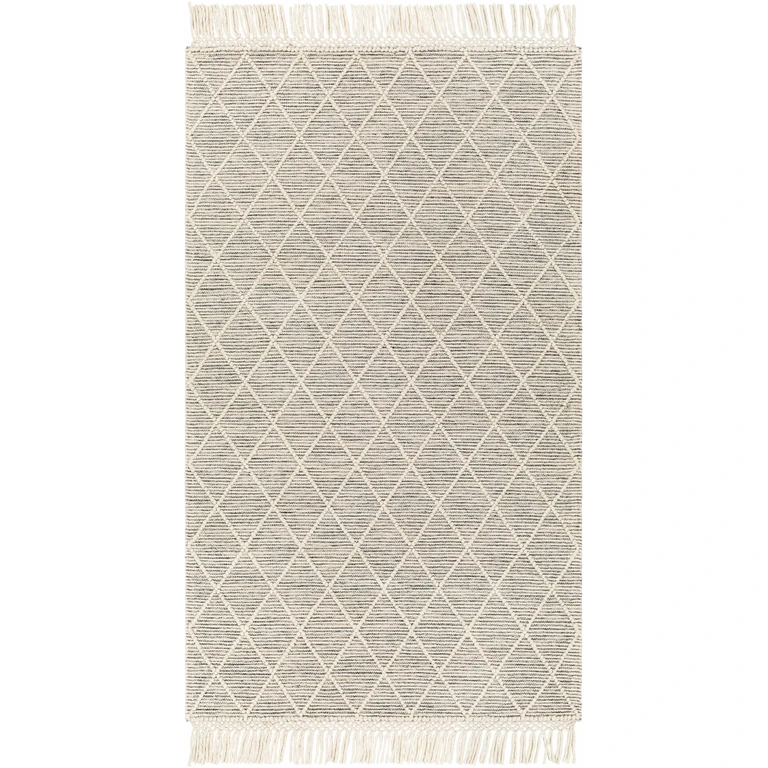 Ezria Wool Rug with Tassels - Clearance