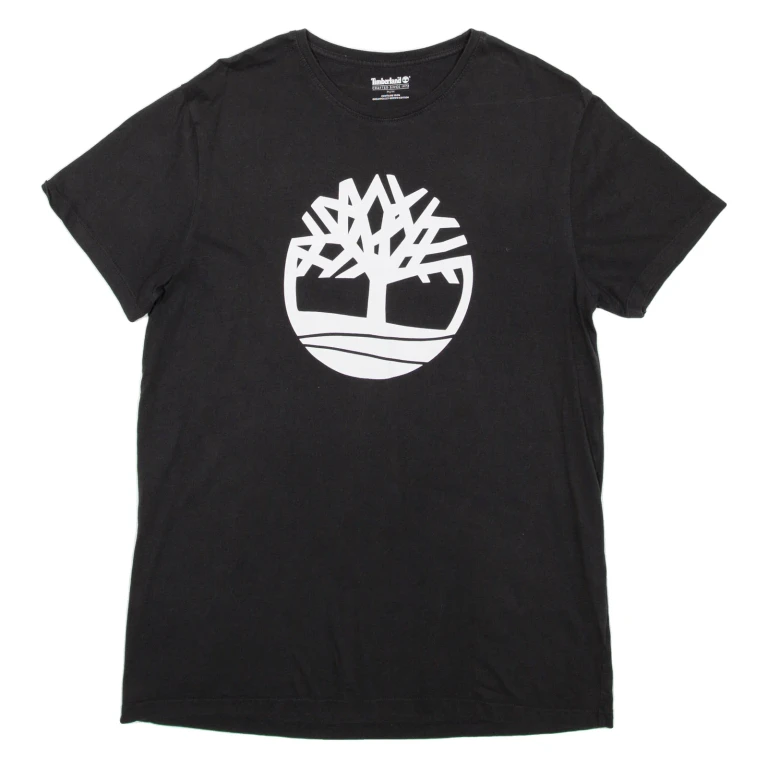 TIMBERLAND Mens T-Shirt Black M