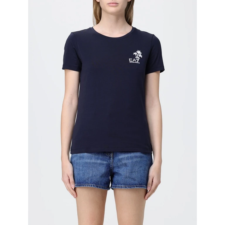 T-Shirt Woman color Blue (7W001022AF18401UB102)