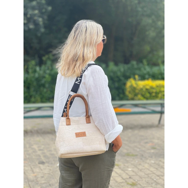 Mini Tote Handcraft Bag natural cork