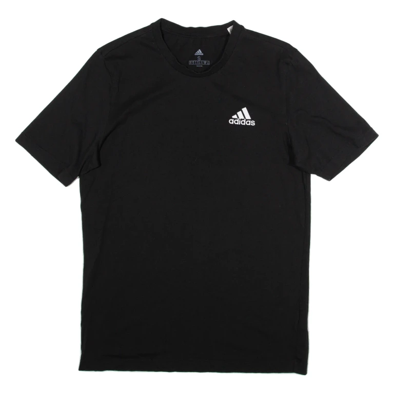ADIDAS Mens T-Shirt Black S