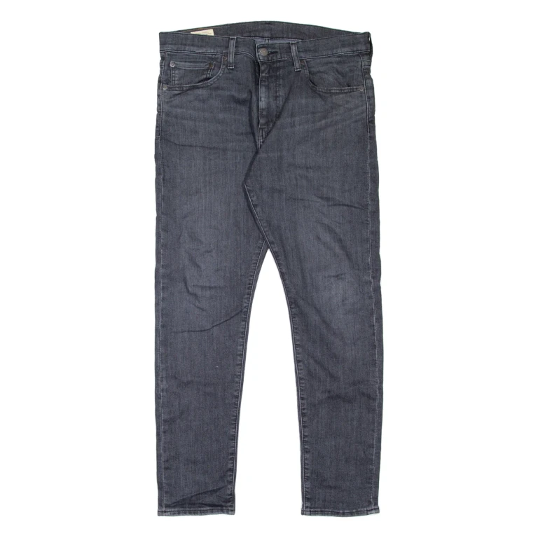 LEVI'S 512 BIG E Jeans Mens Grey Slim Tapered W33 L30