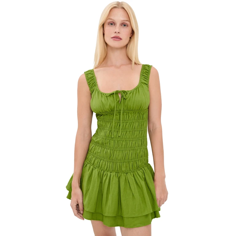 NIA Lirio Dress Matcha XS