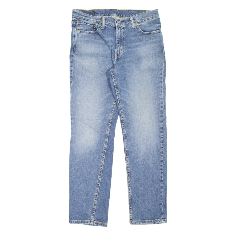 LEVI'S 511 Jeans Mens Blue Slim Straight Stone Wash W30 L30