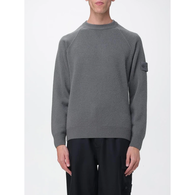 STONE ISLAND Sweater Men color Grey (5100078S00FFV0067)