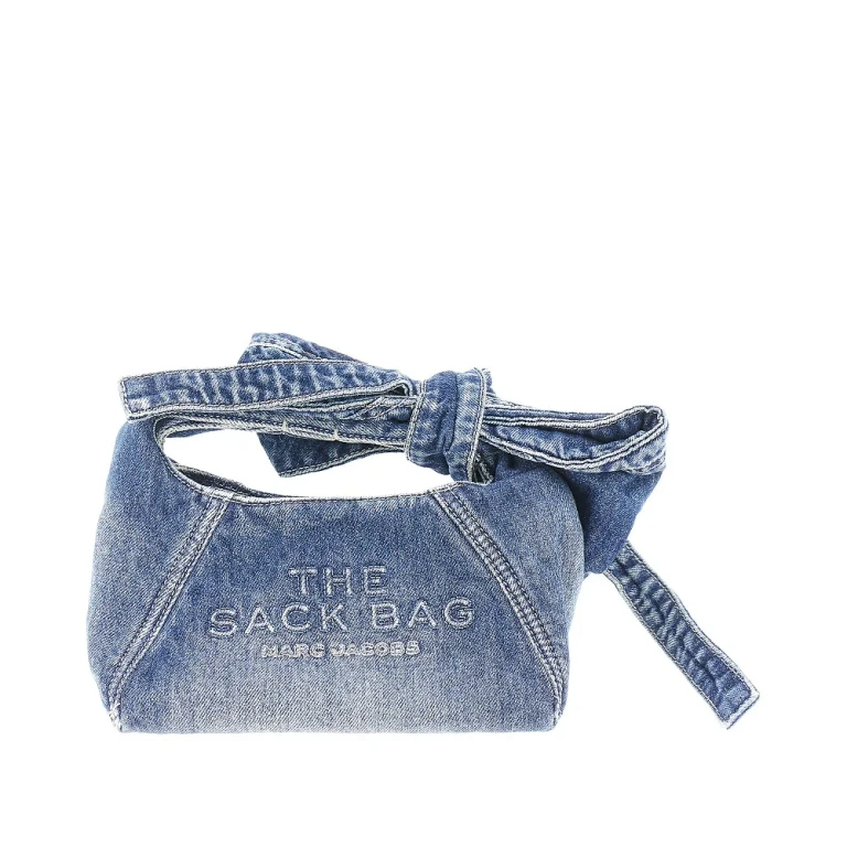 MARC JACOBS Denim 'The sack bag' handbag Woman One Size