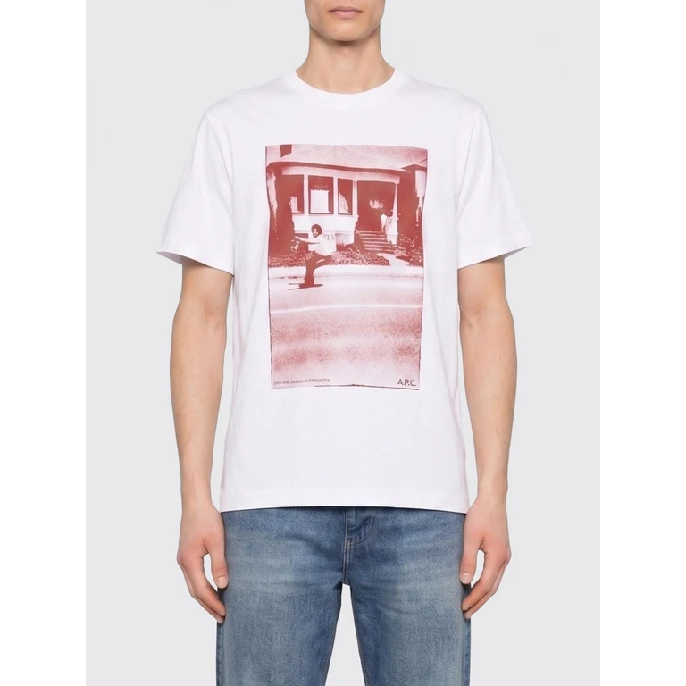 A. P.C. T-Shirt Men color Brown (COHBMH26578CAA)