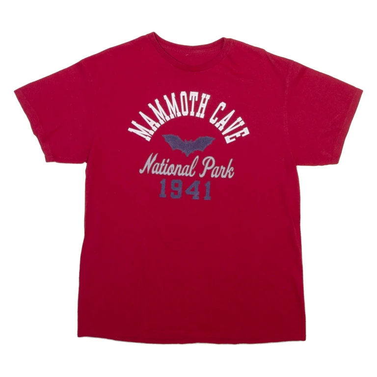 Mens T-Shirt Red M