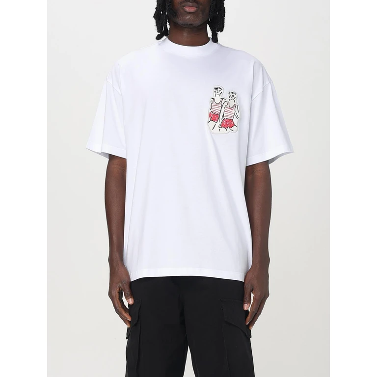 MSGM T-Shirt Men color White (3840MM14025700201)
