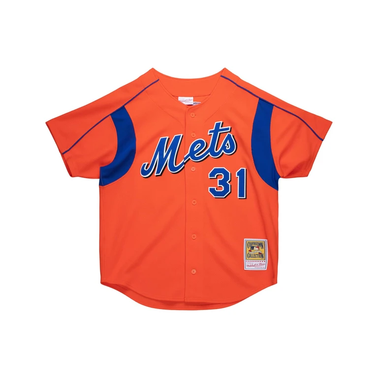 MLB Authentic Batting Practice Jersey - Ny Mets 2004 Mike Piazza Jerseys