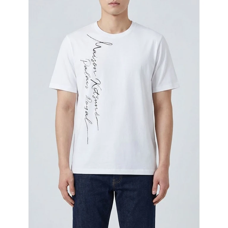 T-Shirt Men color White (QM00113KJ7036P100)