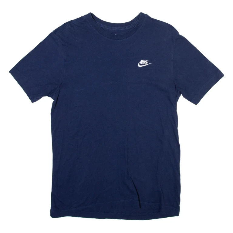 NIKE Mens T-Shirt Blue S