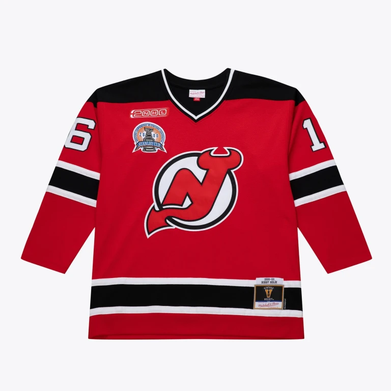 Men's NHL Dark Jersey Devils 1999 Bobby Holik