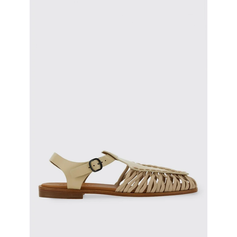 Flat Sandal Woman color Ivory (ALARWFS24CUSTARD)