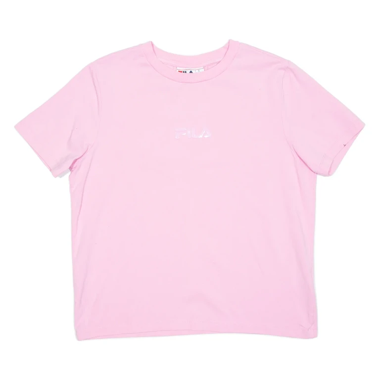 FILA Womens T-Shirt Pink M