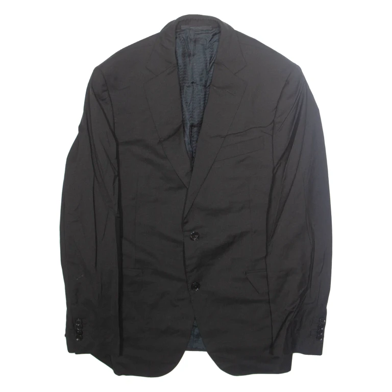 JANIELLA Mens Blazer Jacket Black L