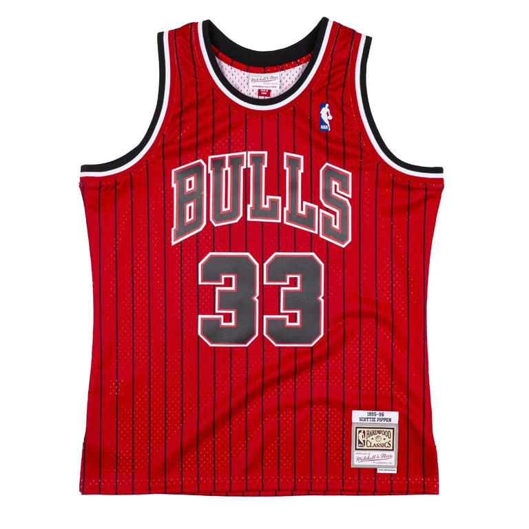 Men's NBA Reload Swingman Jersey Bulls 1995 Scottie Pippen