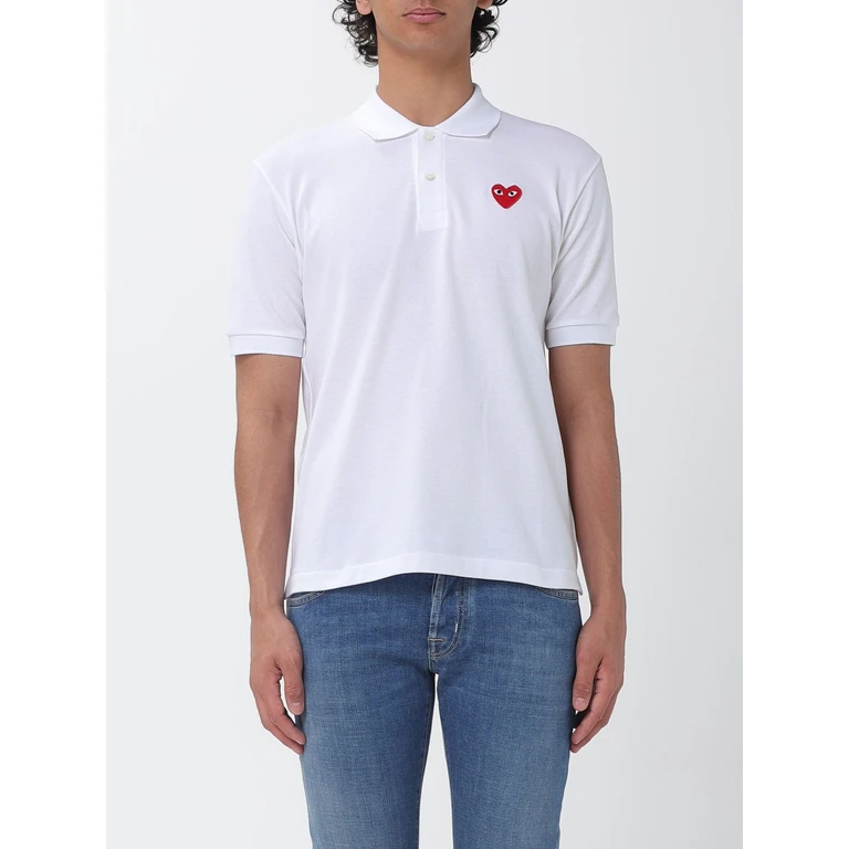 COMME DES GARÇONS Polo Shirt Men color White (AXT0065)