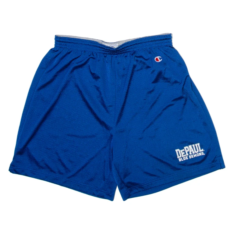 CHAMPION Mens Casual Shorts Blue Relaxed XL W31